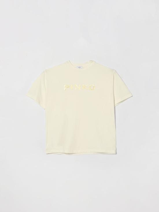 26SS [키즈] 핑코 티셔츠 KFTS0430JE017 1071 White