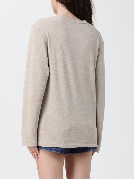 26SS 꼼데가르송 긴팔 티셔츠 GQT006051 1 Beige - COMME DES GARCONS