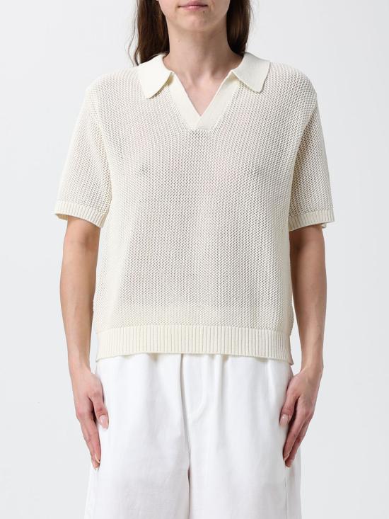 26SS 던스트 폴로 티셔츠 UDSW6B126 IV Ivory