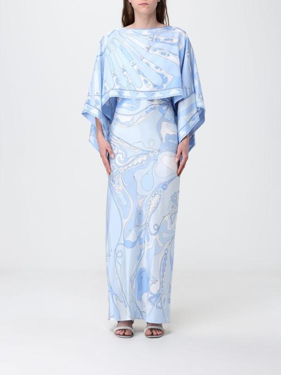 26SS 푸찌 롱 원피스 6HRI306H731 028 Blue