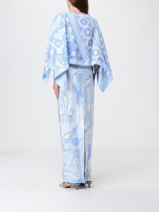26SS 푸찌 롱 원피스 6HRI306H731 028 Blue - PUCCI