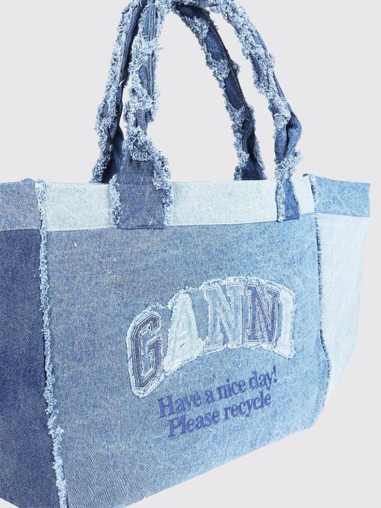 26SS 가니 토트백 B2110091 569 Blue - GANNI