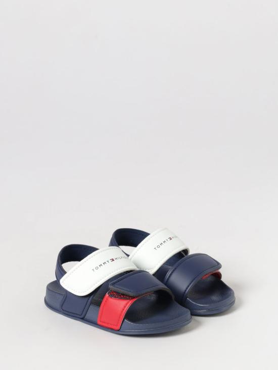 26SS [키즈] 타미힐피거 샌들 T1X2339131172 Y019 Blue - TOMMY HILFIGER