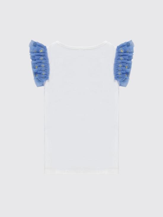 26SS [키즈] 스텔라 맥카트니 티셔츠 TY8A51Z0434 101 White - STELLA MCCARTNEY