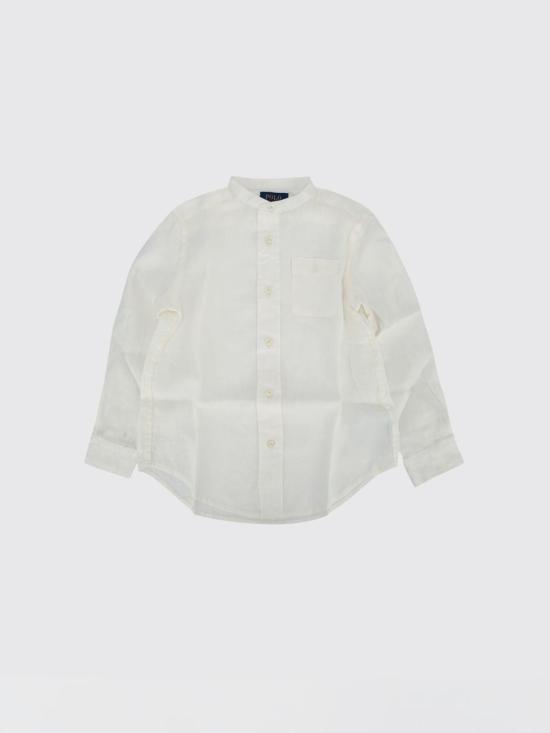 26SS [키즈] 폴로 랄프로렌 셔츠 323964592 501 White 1