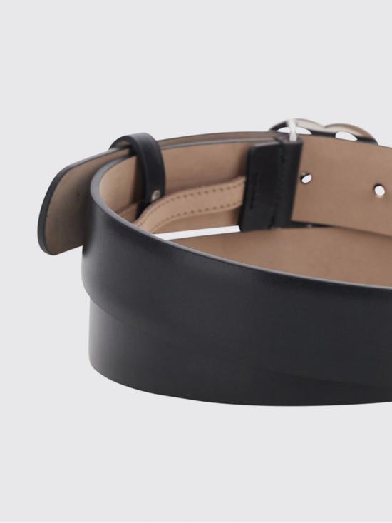 26SS 구찌 가죽 벨트 864436CVE0W 1000 Black - GUCCI