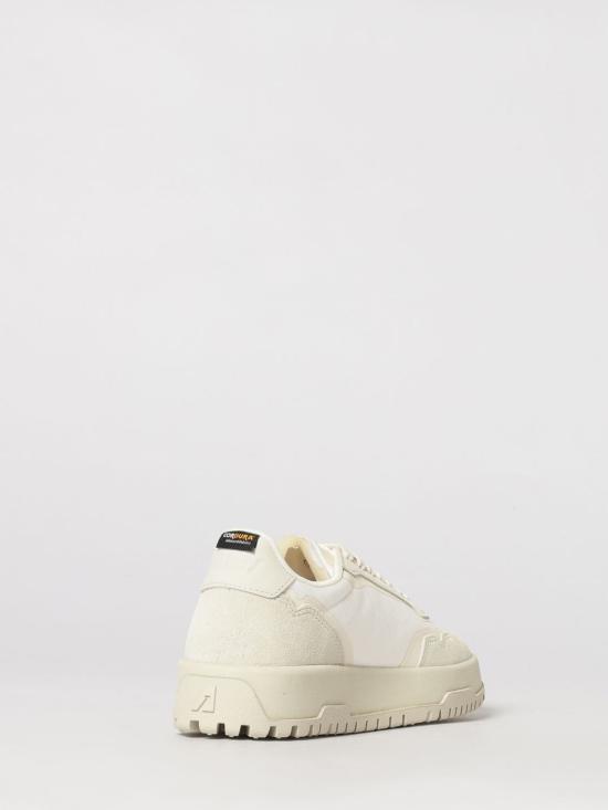 26SS 오트리 WILDPACE 로우 스니커즈 코듀라 앤 가죽 LDLWCO09 White - AUTRY