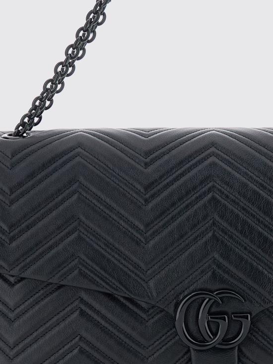 26SS 구찌 GG 마몽 맥시 숄더백 850653AAFS1 1000 Black - GUCCI