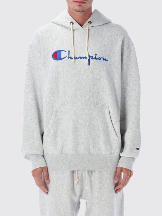 26SS 챔피온 후드 티셔츠 221168 EM004 Grey