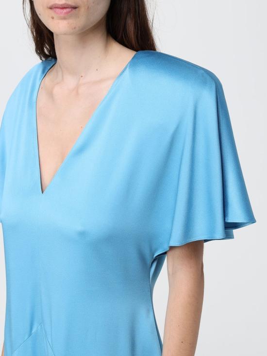26SS 스텔라 맥카트니 롱 원피스 6A06573FU302 4130 Blue - STELLA MCCARTNEY