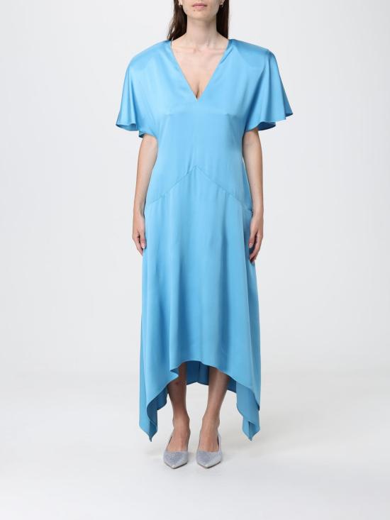 26SS 스텔라 맥카트니 롱 원피스 6A06573FU302 4130 Blue