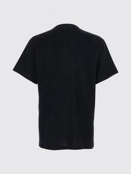 26SS 알렉산더 맥퀸 반팔 티셔츠 857144QTAEF 0555 Black - ALEXANDER MCQUEEN