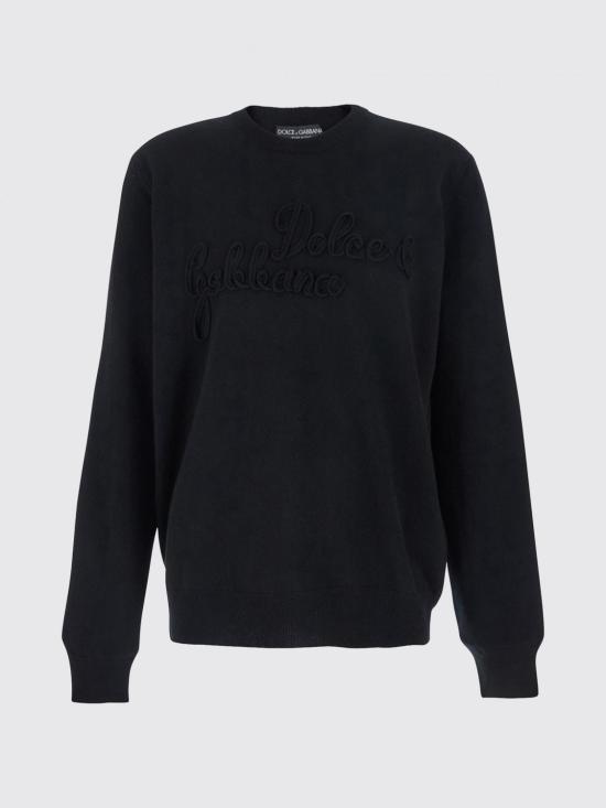 26SS 돌체앤가바나 스웨터 GXX01ZJDVDE N0000 Black - DOLCE & GABBANA