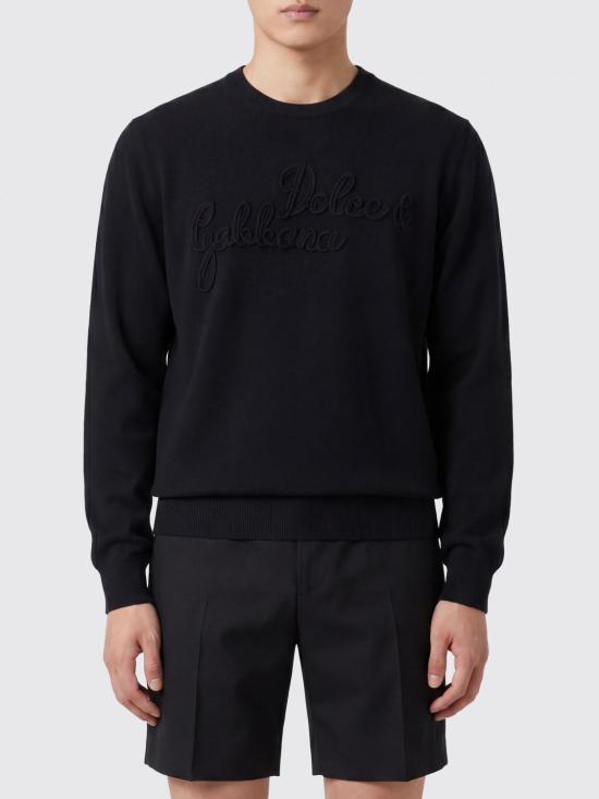 26SS 돌체앤가바나 스웨터 GXX01ZJDVDE N0000 Black