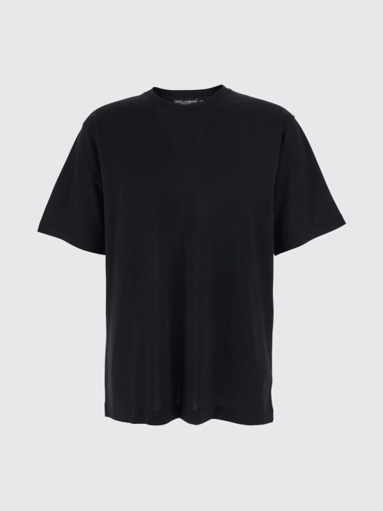 26SS 돌체앤가바나 반팔 티셔츠 G8PN9TFU7EQ N0000 Black - DOLCE & GABBANA