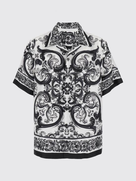 26SS 돌체앤가바나 반팔 셔츠 G5JH9THI1S6 HX5DQ Black - DOLCE & GABBANA