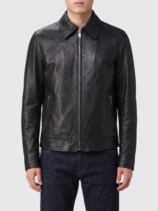 26SS 돌체앤가바나 가죽 자켓 G9CCCLHULZK N0000 Black