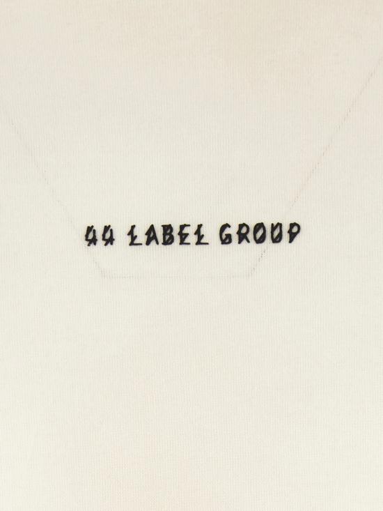 26SS 44레이블 반팔 티셔츠 B0030653FA725 P746 White - 44 LABEL