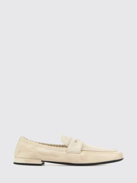 26FW 프라다 셔플 앤틱 스웨이드 로퍼 1D051OF010070 F0K74 White