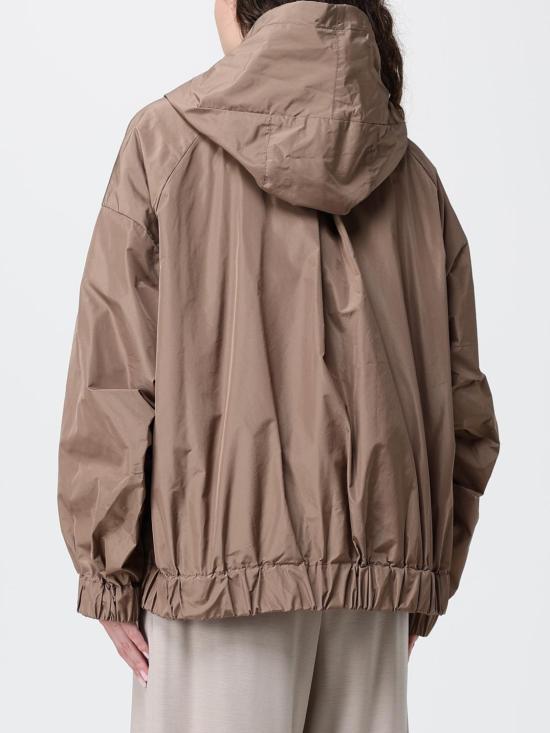 26SS 에스막스마라 카메오 타프타 후드 자켓 2619021043600 010 Brown - 'S MAX MARA