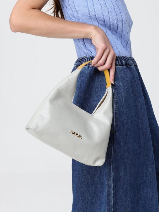 26SS 마르니 숄더백 BMMP0171U0P8914 00N01 White - MARNI