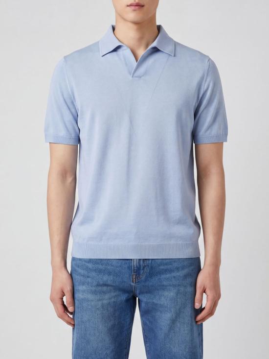 26SS 라르디니 폴로 티셔츠 PALPMC108PA66031 810 Navy