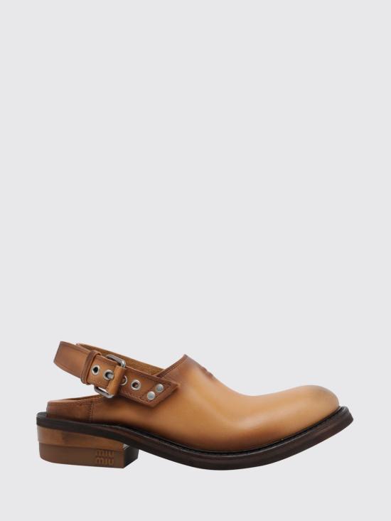 26SS 미우미우 샌들 5R667E5OD F0054 Brown