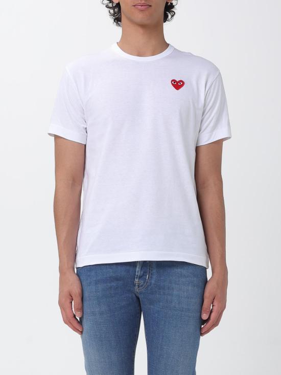 26SS 꼼데가르송 반팔 티셔츠 AXT108 2 White
