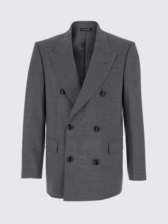 26SS 엠포리오 아르마니 수트 자켓 EM004079TE19332 O8003 Grey - EMPORIO ARMANI