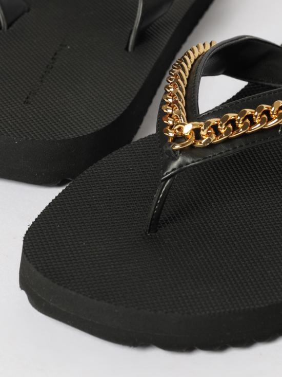 26SS 스텔라 맥카트니 뮬/슬리퍼 810667W1DX0 1000 Black - STELLA MCCARTNEY