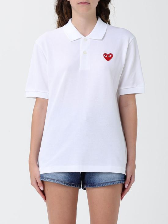 26SS 꼼데가르송 폴로 티셔츠 AXT006D 5 White