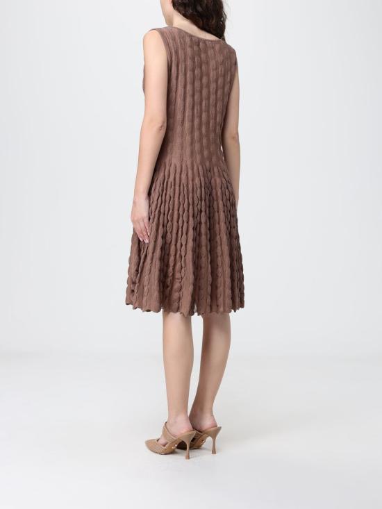 26SS 안토니오발렌티 미디 원피스 2213AV26S87 190 Brown - ANTONINO VALENTI
