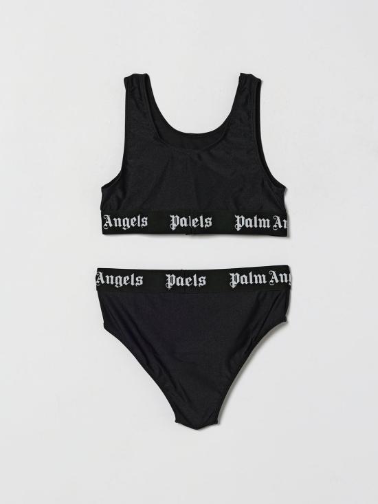 26SS [키즈] 팜앤젤스 비키니 PGFE002S26JER001 110 Black - PALM ANGELS