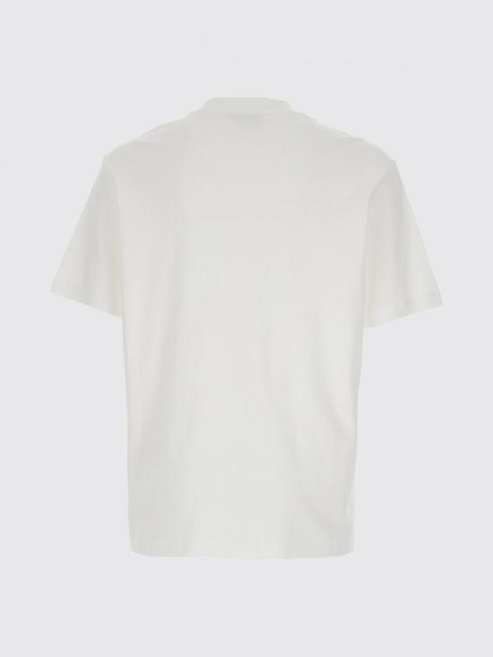 26SS 엠포리오 아르마니 반팔 티셔츠 EM005551AF25183 F0038 White - EMPORIO ARMANI