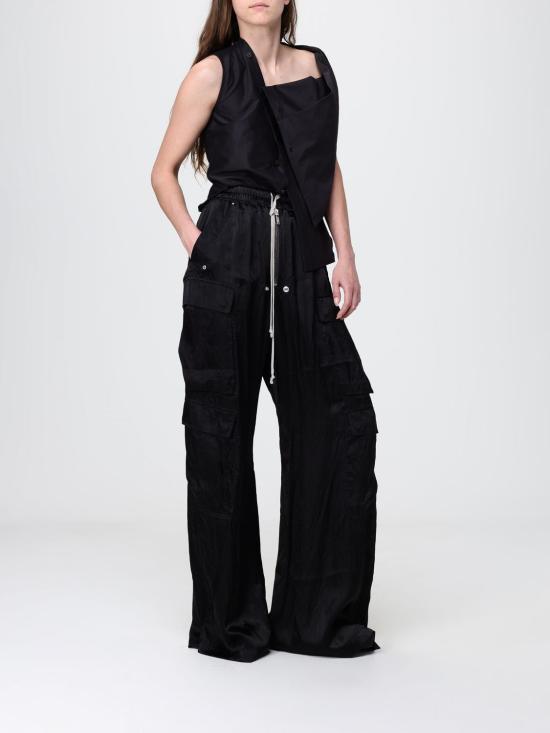 26SS 릭 오웬스 스트레이트 팬츠 RP01F6327N 09 Black - RICK OWENS