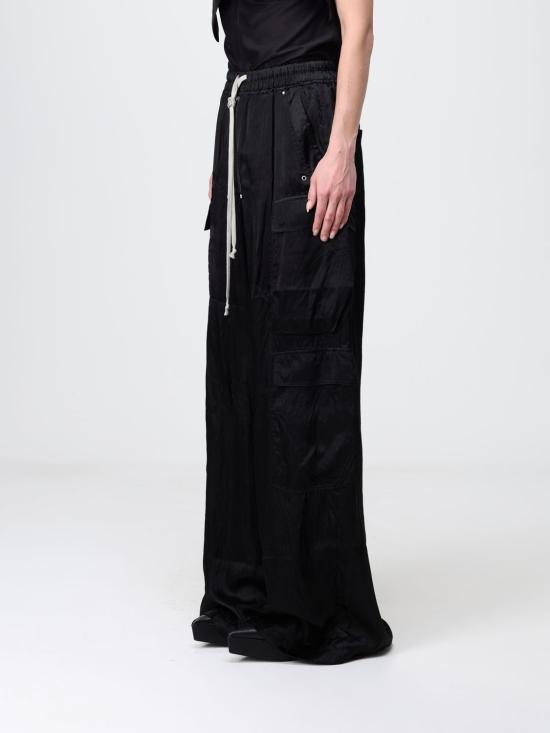 26SS 릭 오웬스 스트레이트 팬츠 RP01F6327N 09 Black - RICK OWENS