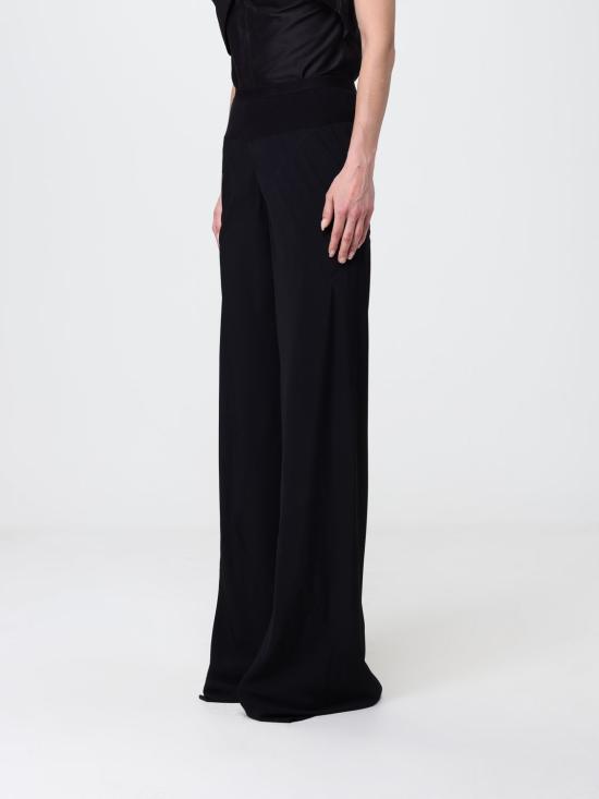 26SS 릭 오웬스 스트레이트 팬츠 RP01F6301CC 09 Black - RICK OWENS
