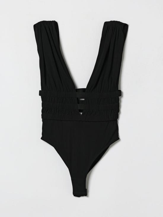 26SS 알라이아 민소매 티셔츠 AA9B0476J090C 995 Black - ALAIA