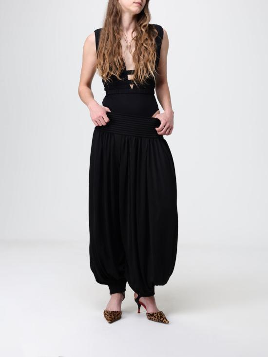 26SS 알라이아 민소매 티셔츠 AA9B0476J090C 995 Black - ALAIA
