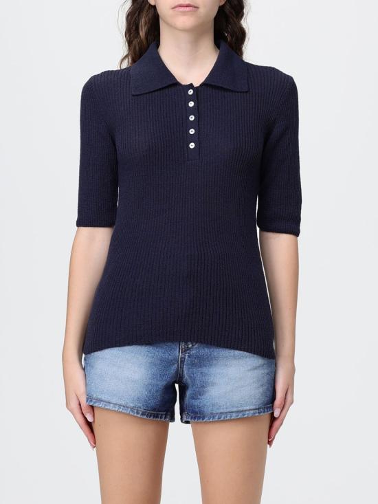 26SS 던스트 폴로 티셔츠 UDSW6B231 NAVY Blue