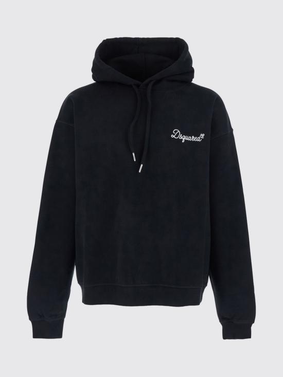 26SS 디스퀘어드2 후드 티셔츠 S74GU0929D25029 900 Black - DSQUARED2