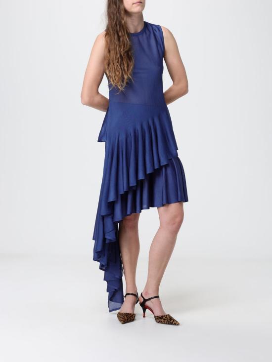 26SS 알라이아 미디 스커트 AA9J2552K177C 516 Blue - ALAIA
