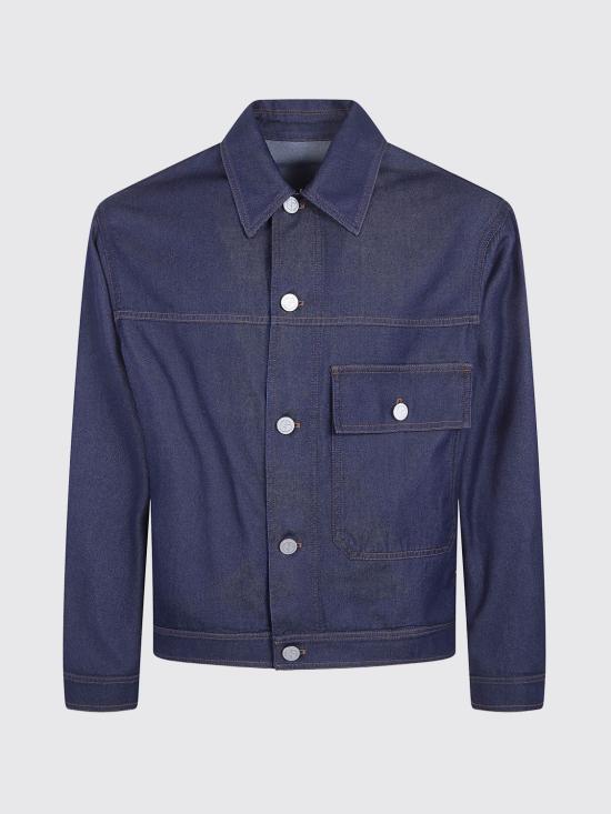 26SS 조르지오 아르마니 데님 자켓 GM003460AF24651 MB001 Blue - GIORGIO ARMANI