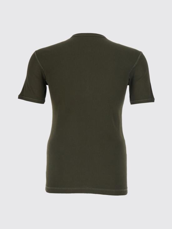 26SS 돌체앤가바나 코튼 세라피노 티셔츠 G8QX6TG7P0D M4001 Green - DOLCE & GABBANA