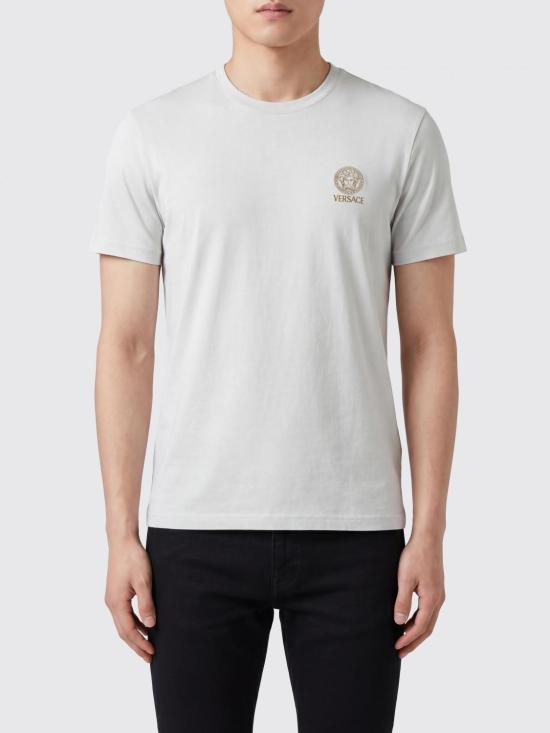 26SS 베르사체 반팔 티셔츠 AUU010051A10011 A1001 White