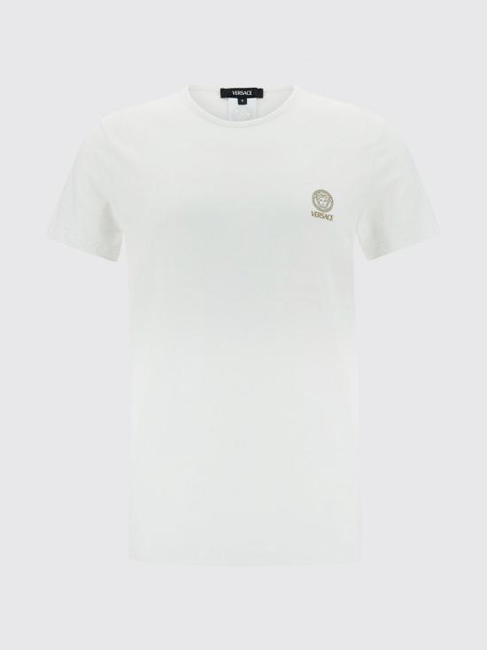 26SS 베르사체 반팔 티셔츠 AUU010051A10011 A1001 White - VERSACE