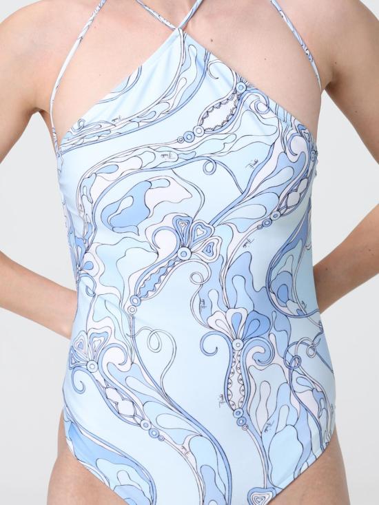 26SS 푸찌 원피스 수영복 6HMC306H835 P21 Blue - PUCCI