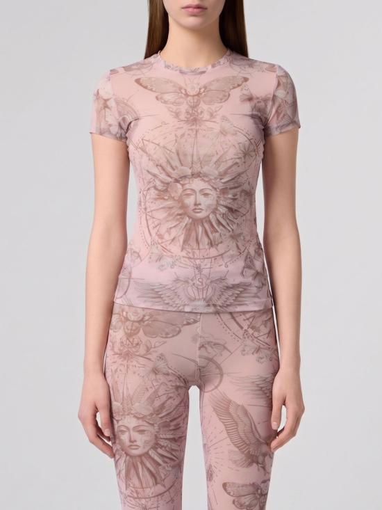 26SS 필립 플레인 반팔 티셔츠 SAFCWTK3879PTE003N 03 Fuchsia
