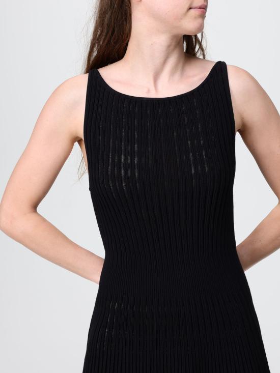 26SS 안토니오발렌티 롱 원피스 9240AVNS53 05 Black - ANTONINO VALENTI