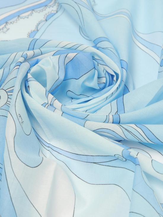 26SS 푸찌 머플러/스카프 6HPD056H974 P73 Gnawed Blue - PUCCI